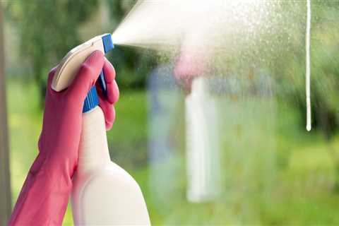 Is dishwashing liquid good for cleaning windows?
