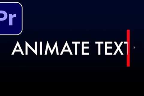 How to Simple Text Reveal Animation in Adobe Premiere Pro CC (Tutorial)