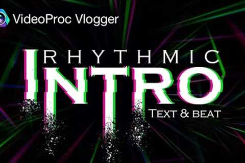 Create Rhythmic Intro/Promo | Rhythmic Opener Template (Ep.1 Text effect, Edit to the Beat)
