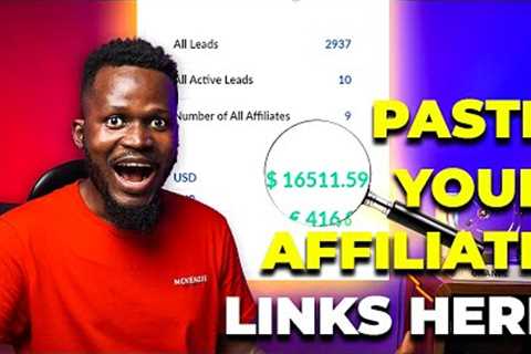 Affiliate Marketing Tutorial -8 Ways To Promote Your Affiliate Links FREE (My $16,000 A Month Guide)