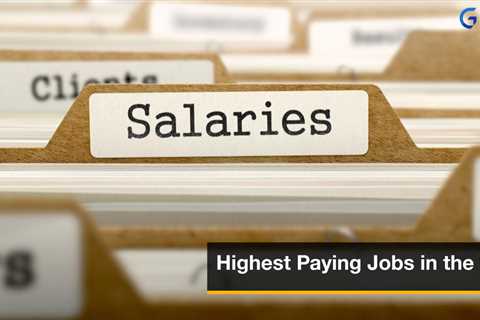Top 25 Highest Paying Jobs in the World-2023
