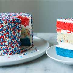 Celebrate Independence Day with July Fourth-fetti Cake