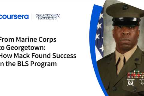 From Marine Corps to Georgetown: How Mack Found Success in the BLS Program