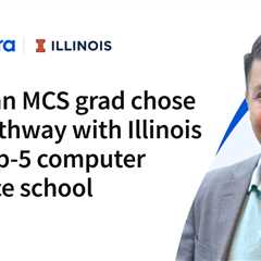 How an MCS grad chose his pathway with Illinois—a top-5 computer science school