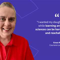 Grace shares how she mapped her way from fashion design to computer science