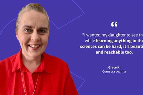 Grace shares how she mapped her way from fashion design to computer science