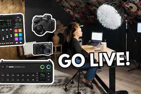 Your First Podcast Live Stream: A Beginner’s Multi-Cam Setup