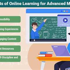 Online Learning for Advanced Mathematics