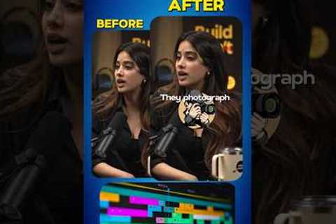 Before and After editting 🚀📱#shorts #youtubeshorts #viral #podcast