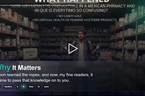 How am I meant to find anything in a Mexican pharmacy and why is everything so confusing?