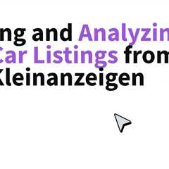 Project Tutorial: Cleaning and Analyzing Used Car Listings from eBay Kleinanzeigen