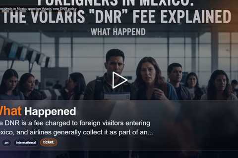 Foreign residents in Mexico question Volaris' new DNR policy
