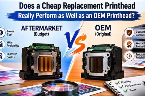 Does a Cheap Replacement Printhead Really Perform as Well as an OEM Printhead?